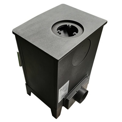 SunDaze 5KW Defra Approved Woodburning Stove Woodburner Cast Iron Fireplace Eco Design Ready - 4