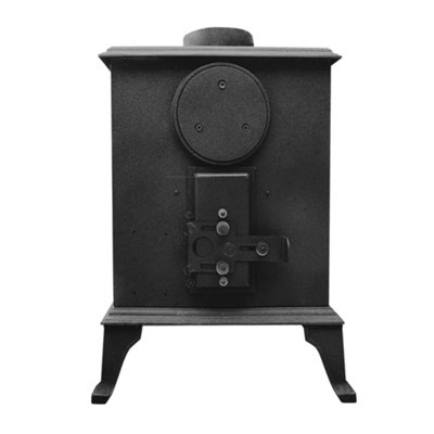 SunDaze 5KW Multifuel Stove Log Burner Fireplace Cast Iron Defra Approved Eco Design - 3
