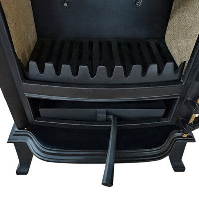 SunDaze 5KW Multifuel Stove Log Burner Fireplace Cast Iron Defra Approved Eco Design - 5