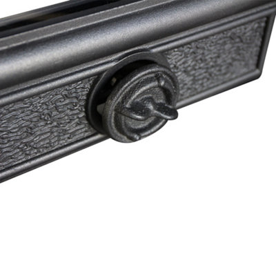 SunDaze 8KW Woodburning Stove Cast Iron Log Burner Fireplace Eco Design Dafra Approved Black - 6