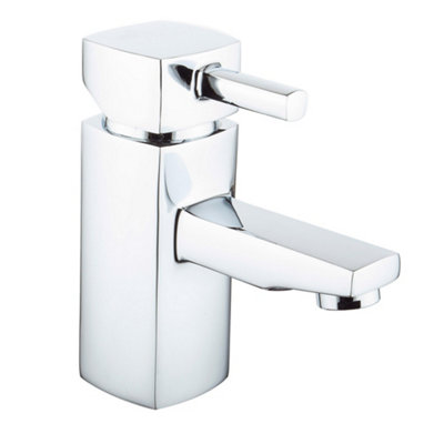 SunDaze Basin Sink Mixer Tap Chrome Modern Bathroom Faucet