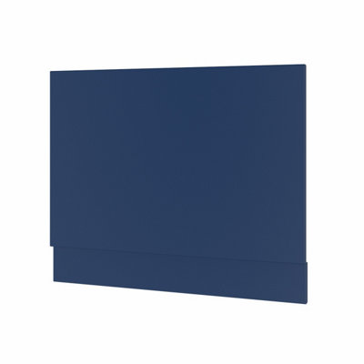 SunDaze Bath Panel Bathroom Moisture Resistant Wood MDF End Bath Panels Blue 700mm