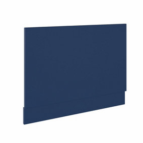 SunDaze Bath Panel Bathroom Moisture Resistant Wood MDF End Bath Panels Blue 750mm