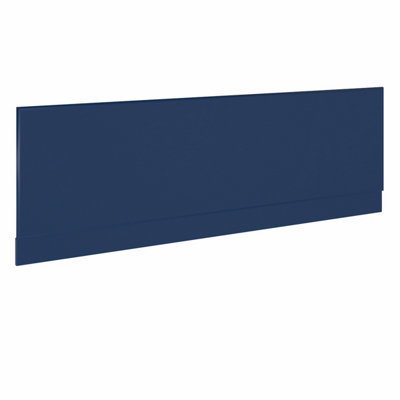 SunDaze Bath Panel Bathroom Moisture Resistant Wood MDF Front Bath Panels Blue 1700mm