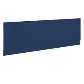 SunDaze Bath Panel Bathroom Moisture Resistant Wood MDF Front Bath Panels Blue 1700mm