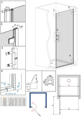 sundaze-black-bathroom-shower-enclosure-cubicle-900mm-hinged-door-with