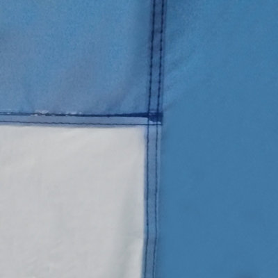 SunDaze Blue Side Panel with Window for 2.5x2.5M Pop Up Gazebo Tent 1 Piece