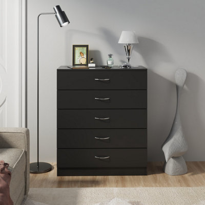 SunDaze Chest of Drawers Bedroom Furniture Bedside Cabinet with Handle ...