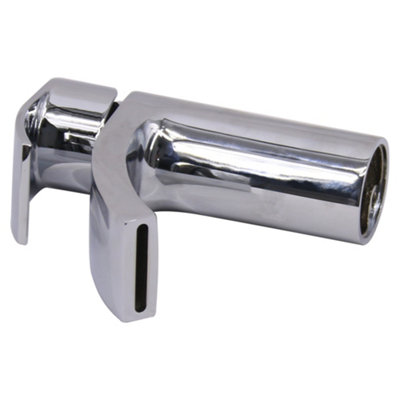 SunDaze Chrome Basin Sink Mixer Tap Bathroom Faucet with Curved Spout