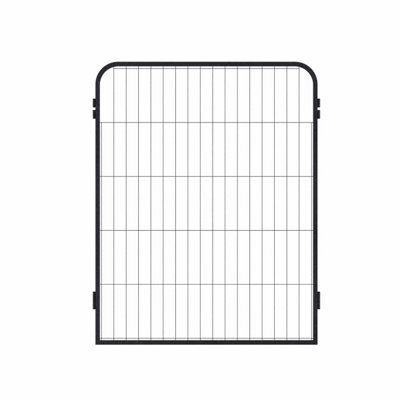 SunDaze Dog Playpen 8 Panel Foldable Cat Puppy Exercise Pen Heavy-Duty Pet Fence 80cm H x 80cm W - 4