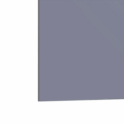 SunDaze Matte Black 8mm Walk In Shower Enclosure Wet Room Grey Glass Screen Pack 1400mm and 800mm Panels - 4