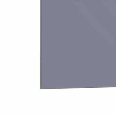 SunDaze Matte Black 8mm Walk In Shower Enclosure Wet Room Grey Glass Screen Pack 900mm and 800mm Panels - 4