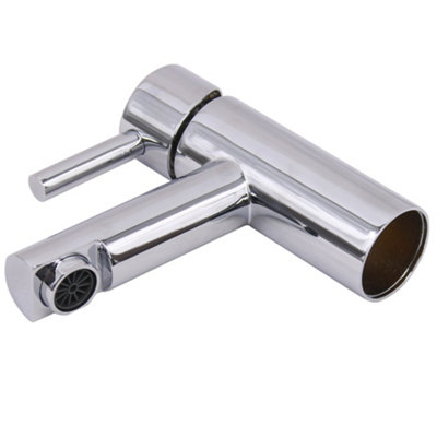 SunDaze Mini Chrome Basin Sink Mixer Tap Modern Cloakroom Bathroom Lever Faucet