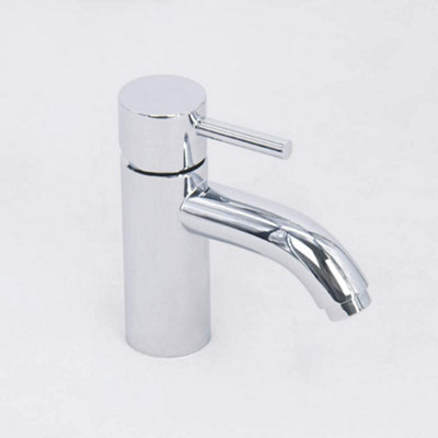 SunDaze Mini Chrome Mono Basin Sink Mixer Tap Modern Cloakroom Bathroom Lever Faucet Price Comparisons | Compare The Build