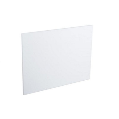 SunDaze Modern Bathroom L Shaped Bath Panels MDF End Bath Panel 700mm Gloss White