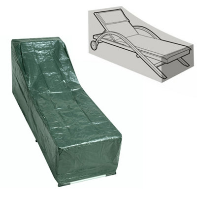 SunDaze Outdoor Garden Patio Furniture Cover Sun Lounger Cover 210x75x44/80cm