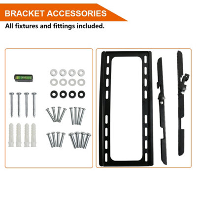SunDaze Premium TV Wall Bracket Mount with Tilting Action for 26"-65" 3D LED LCD Screens