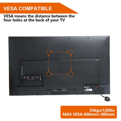 SunDaze Premium TV Wall Bracket Mount with Tilting Action for 26"-70" 3D LED LCD Screens - 3