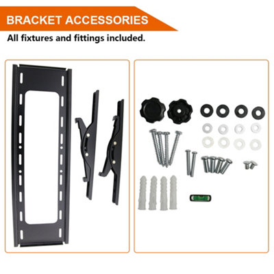 SunDaze Premium TV Wall Bracket Mount with Tilting Action for 26"-70" 3D LED LCD Screens