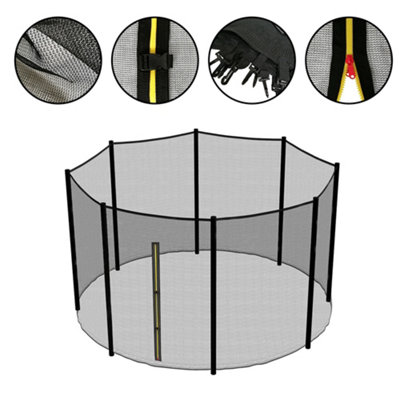 SunDaze Replacement Trampoline Safety Net Enclosure Surround Netting ...