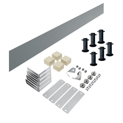 SunDaze Shower Tray Panel Riser Leg Kit Adjustable Feet for Square ...