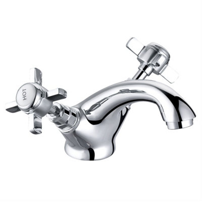 SunDaze Traditional Bathroom Basin Sink Mixer Tap Vintage Faucet Chrome Price Comparisons | Compare The Build
