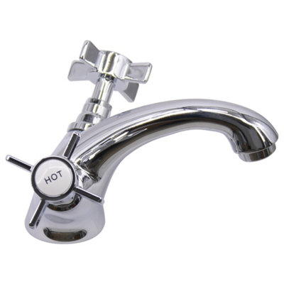 SunDaze Traditional Bathroom Basin Sink Mixer Tap Vintage Faucet Chrome
