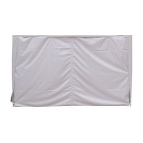 SunDaze White Side Panel with Zipper for 2.5x2.5M Pop Up Gazebo Tent 1 Piece
