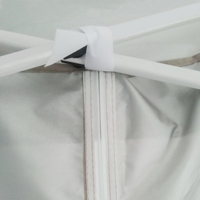 SunDaze White Side Panel with Zipper for 3x3M Pop Up Gazebo Tent 1 Piece