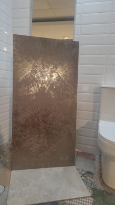 Sundown Taupe Matt Metallic Effect 600mm x 600mm Rectified Porcelain Wall & Floor Tiles (Pack of 4 w/ Coverage of 1.44m2)