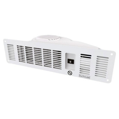 Sunhouse SB2TSE Kitchen Base / Plinth Unit Electric Fan Heater with Remote 2kW Price Comparisons | Compare The Build