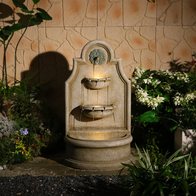 Sunlinua Elegant Cast Iron Outdoor Wash Basin Large Retro Design for ...