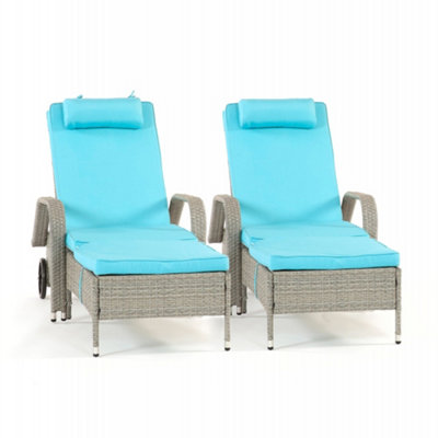 Sunlounger Collection 2 Sunlounger Beds