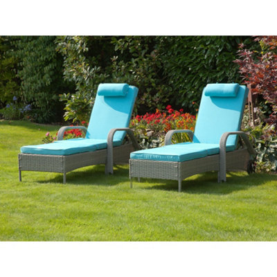 Sunlounger Collection 2 Sunlounger Beds