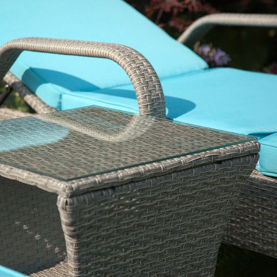 Sunlounger Collection 2 Sunlounger Beds - 5