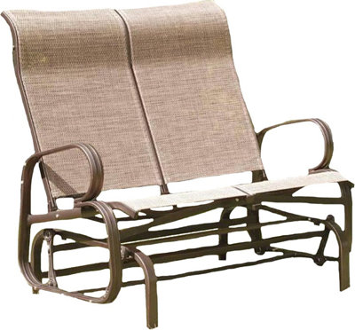 Suntime Havana Bronze Twin Glider Chair DIY at B Q