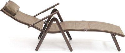 Suntime Havana Sun Lounger in Bronze