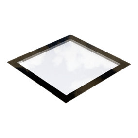 Sunview F21 Frameless Flat Roof Skylight Triple Glazed Clear Self-Clean Glass 600mm x 2000mm
