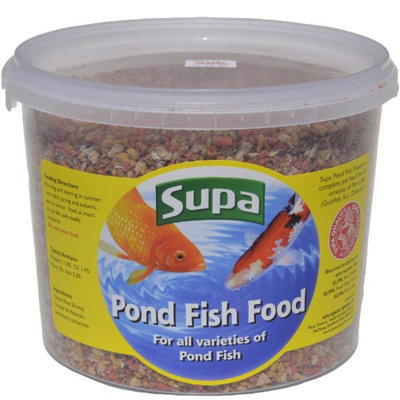 Supa Pond Fish Food 3 Litre Tub