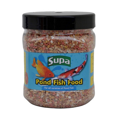 Supa Pond Fish Food, 475 g, Pack of 1  Traditional Type Cold Water Pond Fish Food Offering A Nutritionally Balanced Diet,