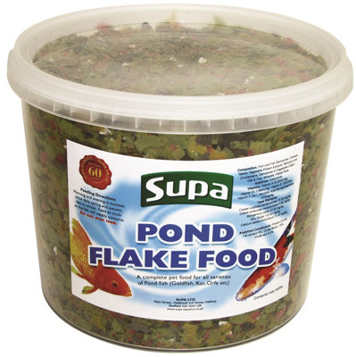 Supa Pond Flake Fish Food 3 Litre