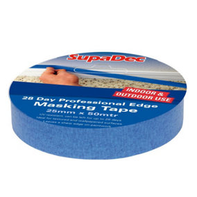 SupaDec 28 Day Professional Edge Masking Tape Blue (25mm)