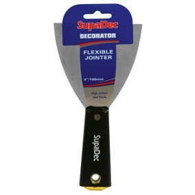SupaDec Decorator Flexible Jointer Paint Scraper Black/Grey (One Size)
