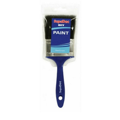 SupaDec DIY Paint Brush Blue/Black (12mm)