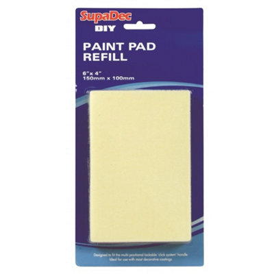 Buy SupaDec DIY Paint Pad Refill 6x4