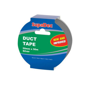 SupaDec Duct Tape Silver (50m) Quality Product