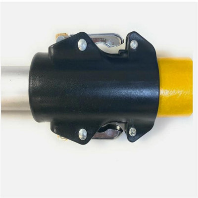 Powder Coated Metal Extension Pole - 63.25 To 120 Inch Adjustable Handle
