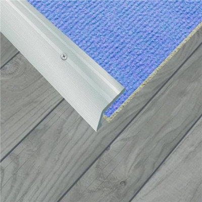 SupaDec Gold Effect Vinyl Floor Edge Trim - 900mm x 27mm Aluminium ...