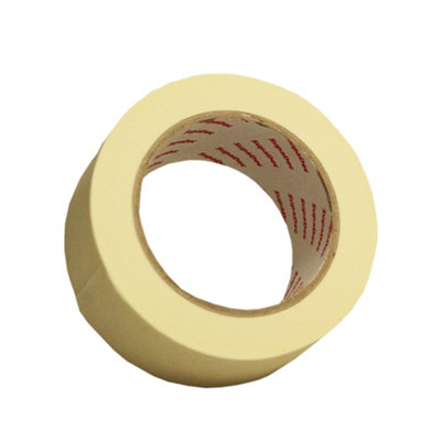 SupaDec Low Tack Masking Tape Cream (50mm x 50m)