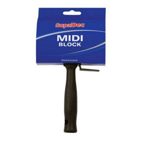SupaDec MIDI Block Brush Black (30 x 120mm)